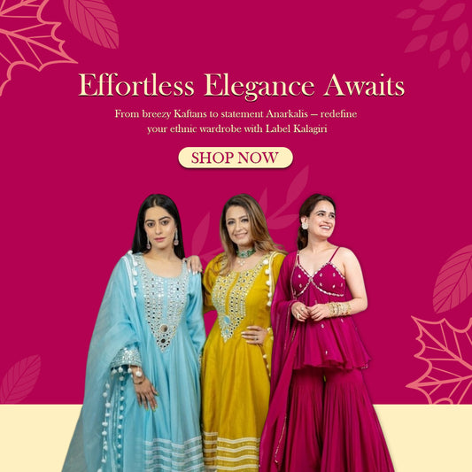 FARZANA | Peplum Style Short Anarkali Set