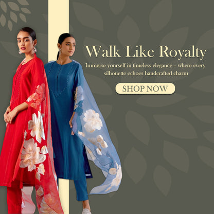 FARZANA | Peplum Style Short Anarkali Set