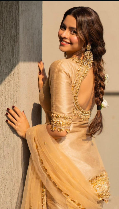 RUHANI | Gotta Patti Embroidered Sharara Set